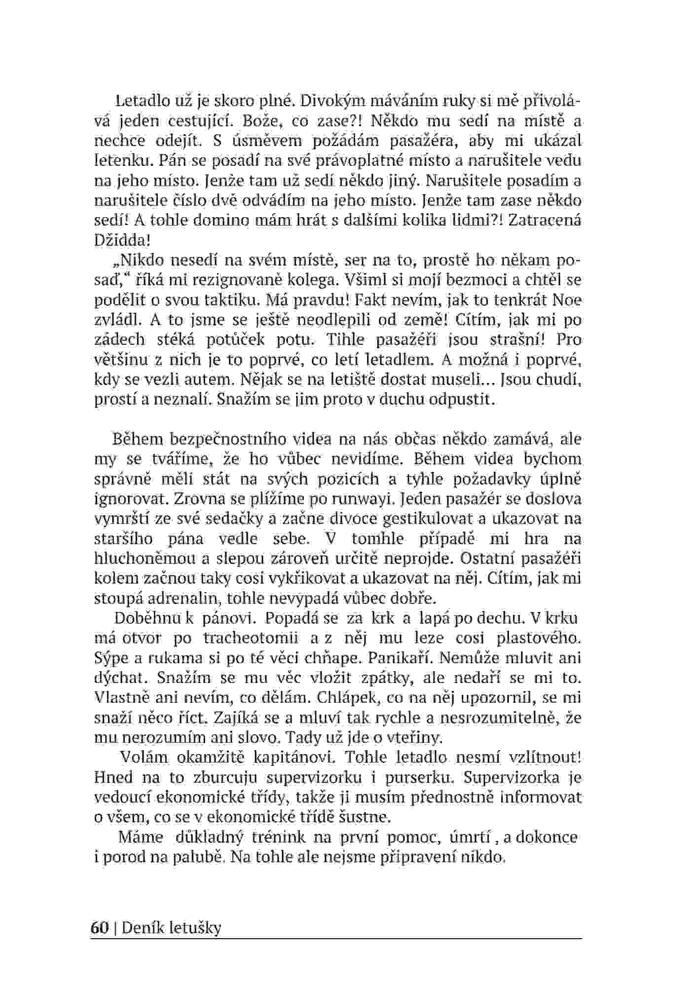 Deník letušky 1. díl