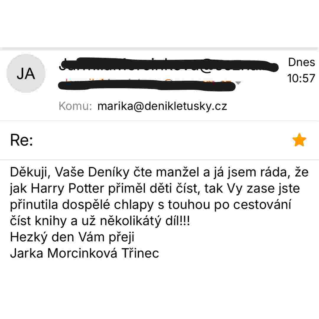 Médium o Deníku letušky